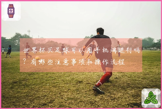 世界杯买足球可以用手机端进行吗？有哪些注意事项和操作流程