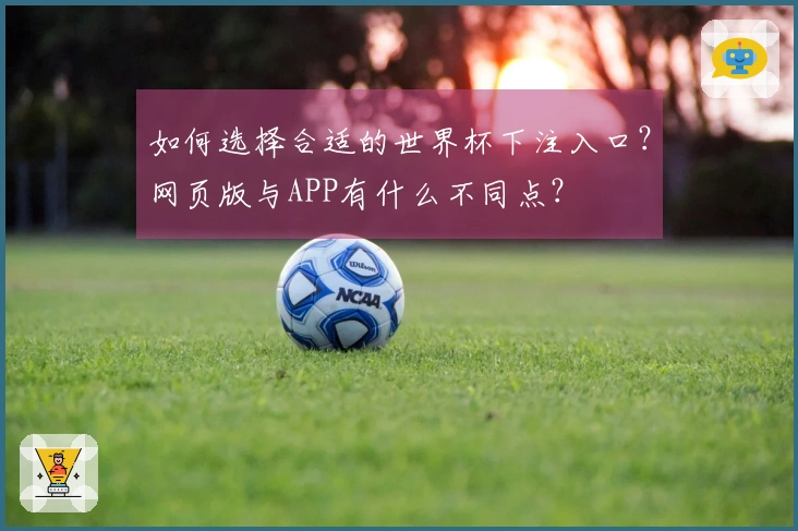 如何选择合适的世界杯下注入口？网页版与APP有什么不同点？