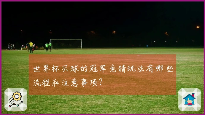 世界杯买球的冠军竞猜玩法有哪些流程和注意事项？
