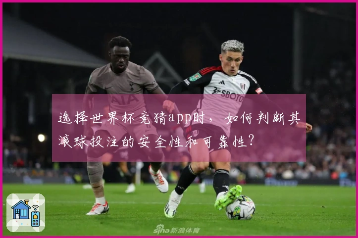 选择世界杯竞猜app时，如何判断其滚球投注的安全性和可靠性？