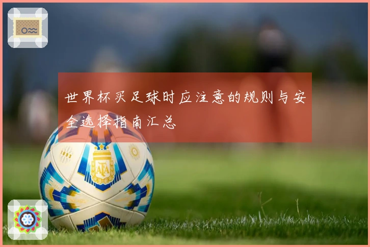 世界杯买足球时应注意的规则与安全选择指南汇总